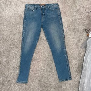 Joe’s Jeans with studs